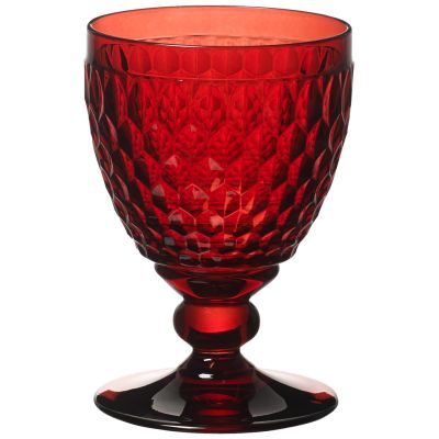Rotweinglas - Boston coloured